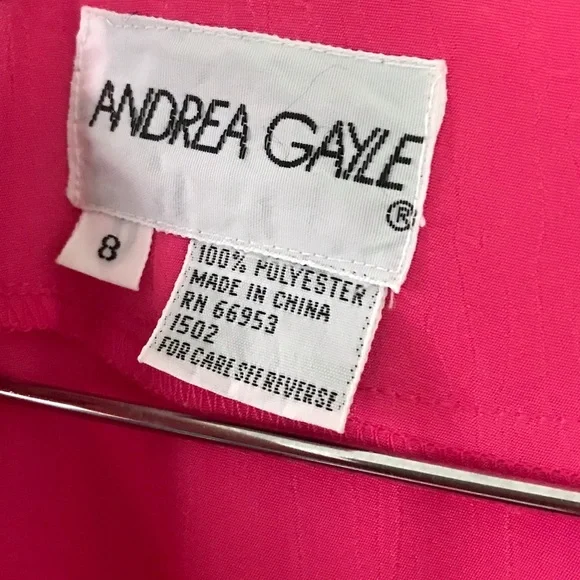 Vintage 1980’s hot pink secretary dress - Picture 6 of 13